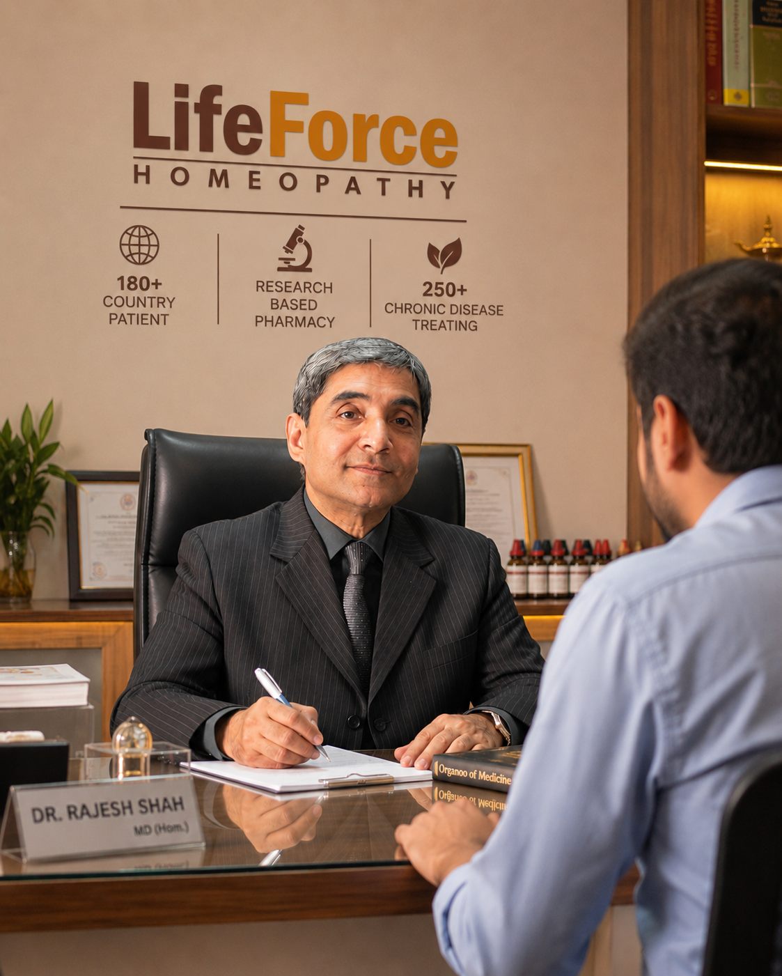 Dr. Rajesh Shah, MD — LifeForce Homeopathy