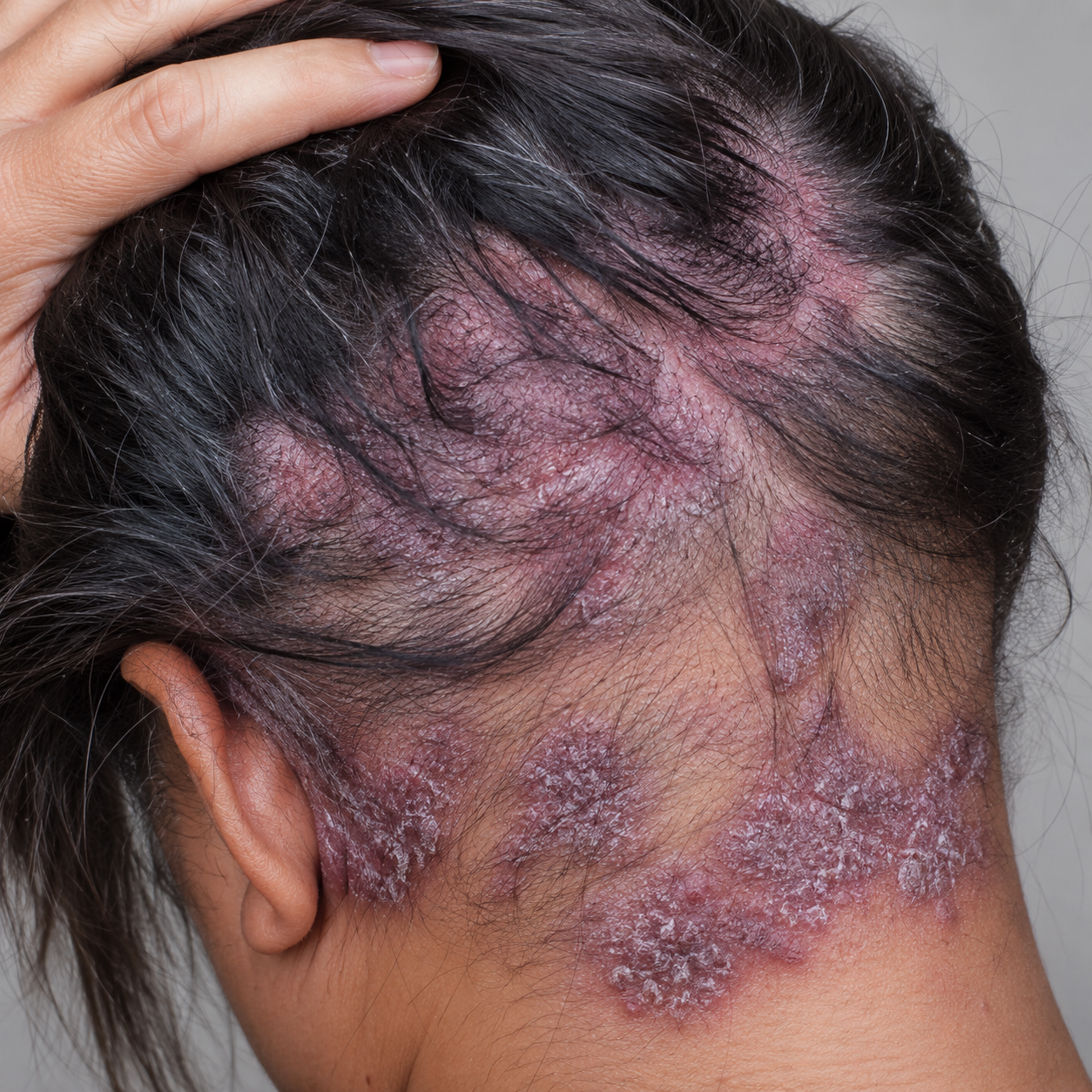 Lichen Planus affecting the scalp